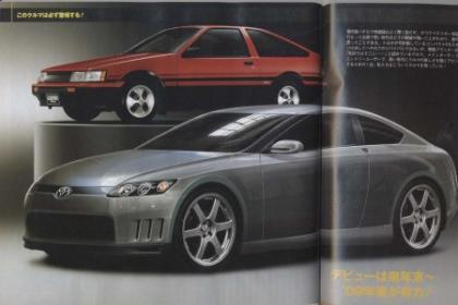 Recreación del Toyota AE86 2008
