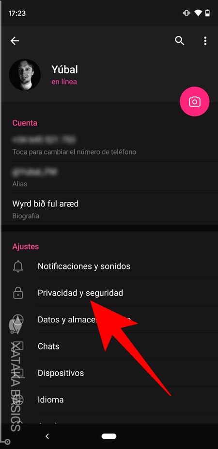 Privacidad Seguridad