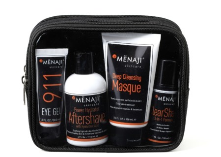 MENAJI lanza un kit de viaje para cuidar nuestra piel cuando no estamos en casa