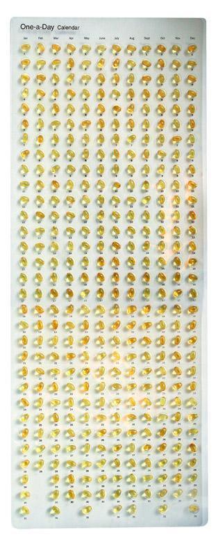 One A Day Calendar Un Calendario Saludable