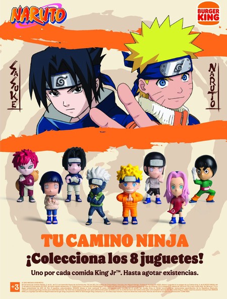 Naruto Burger King Precios Sucursales Mexico