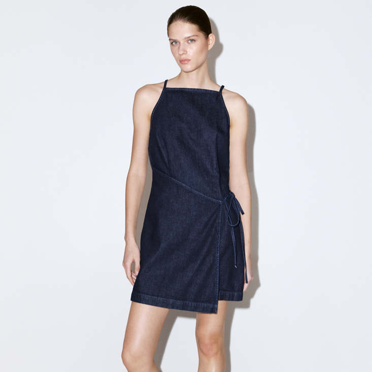 Vestido vaquero detalle lazo