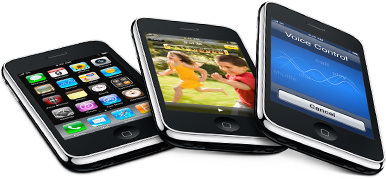 El iPhone 3GS tiene la subida de datos limitada a 384 Kbps