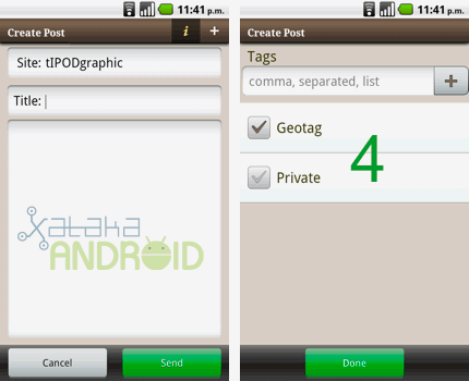 Tumblelog en Android