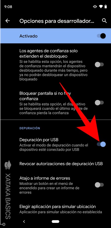 Depuracion Usb