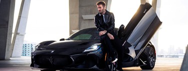David Beckham ya tiene su Maserati personalizado: un MC20 Fuoriserie que él mismo ha diseñado y puesto a tono por Miami