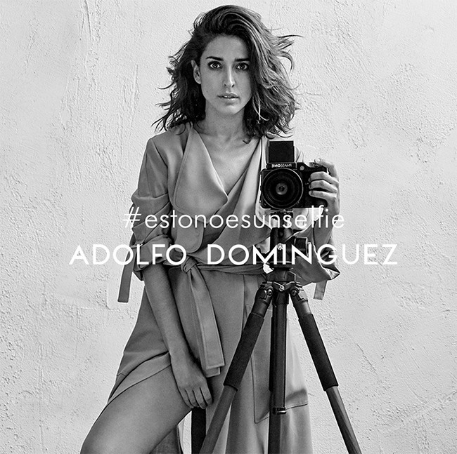 Anuncio Adolfo Dominguez Estonoesunselfie Inma Cuesta