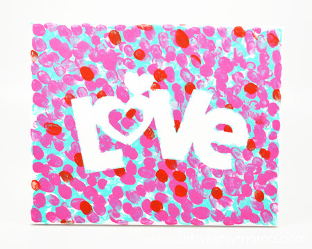 Valentine Love Canvas