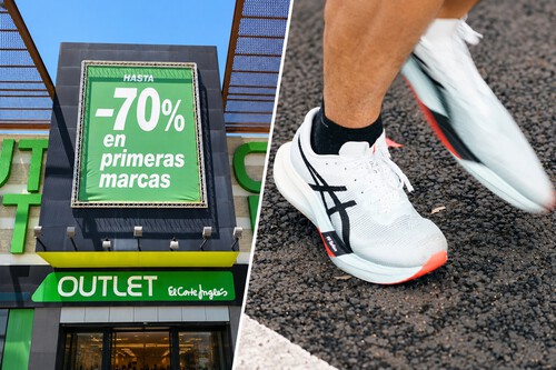 Liquidación de últimas tallas en el outlet de El Corte Inglés: estrena zapatillas Asics al 50% de descuento   