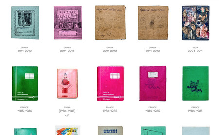Esta web recopila libretas escolares de todo el mundo y de diferentes épocas: un viaje visual y emocionante