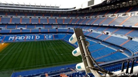 El Real Madrid dota al Bernabéu de una plataforma WiFi para descargar de tráfico a las redes móviles