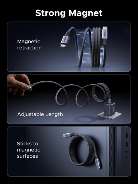 cable magnético ugreen