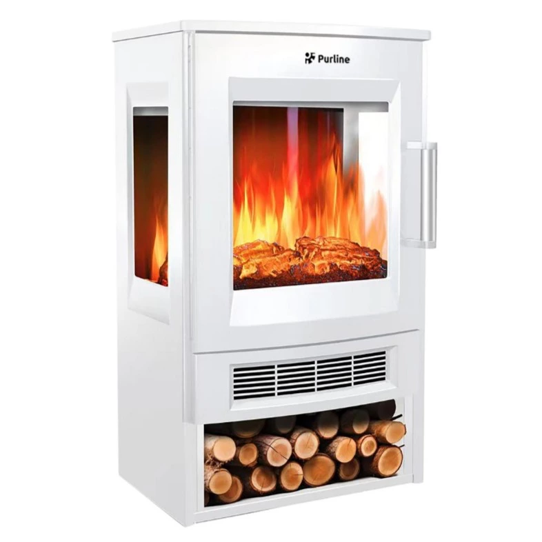 Estufa eléctrica wifi CHE-720W blanco 1800w Purline