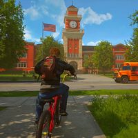 Es como el mundo abierto del Bully de Rockstar, con treintañeros haciendo de adolescentes y hecho con menos dinero. Pocos hablan de él y luce curioso