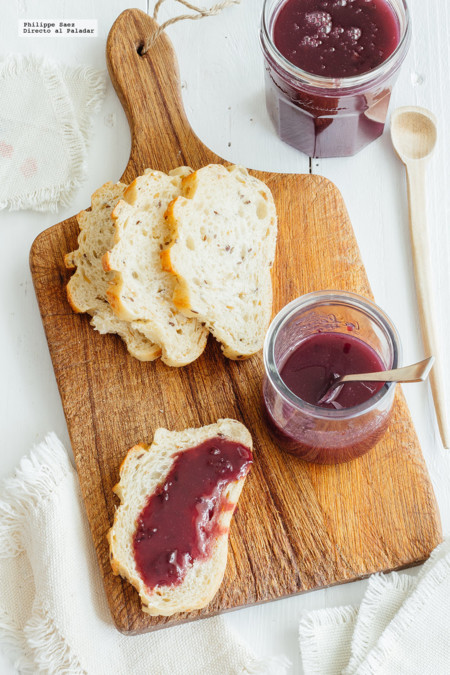 Mermelada casera de uva. Receta fácil