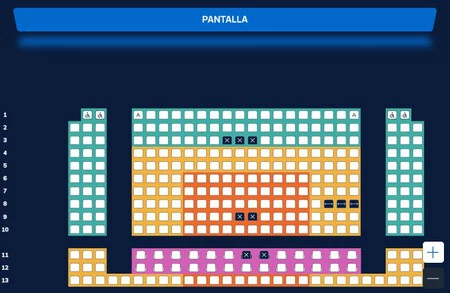 Cinesa Asientos