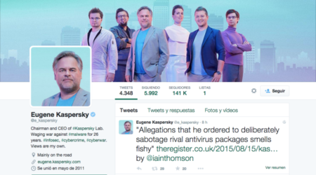 Kaspersky, acusada de sabotear a la competencia
