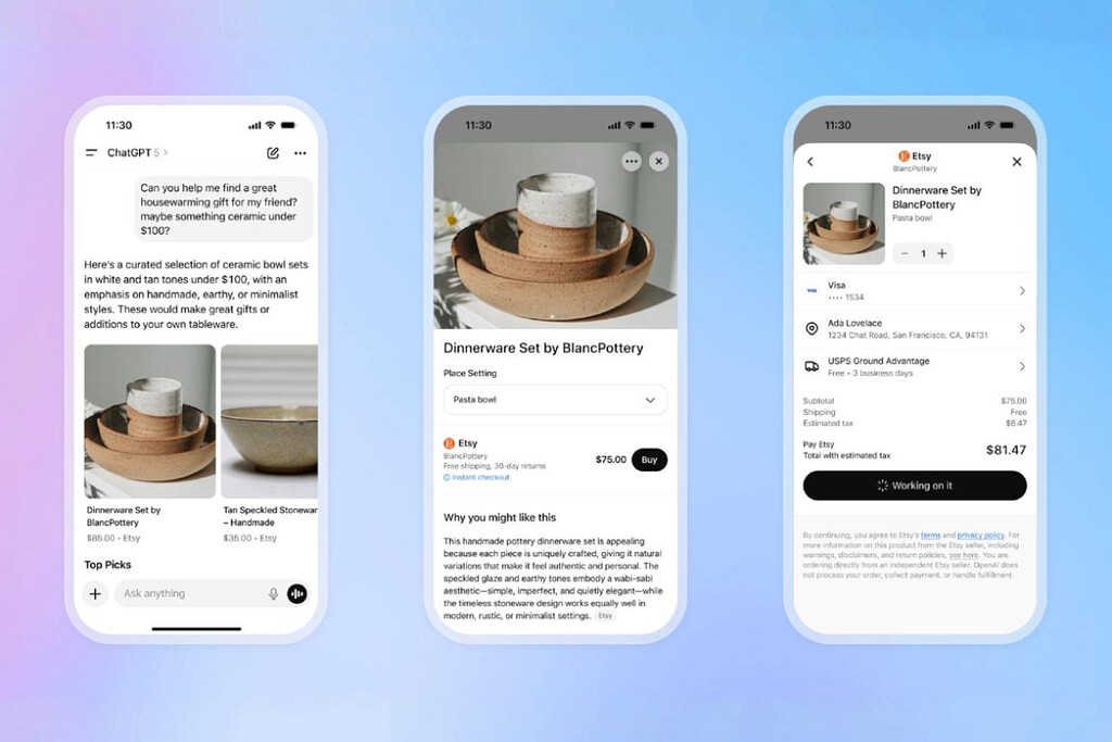ChatGPT ya es capaz de comprar cosas por ti: OpenAI acaba de lanzar un misil a la línea de flotación de Amazon