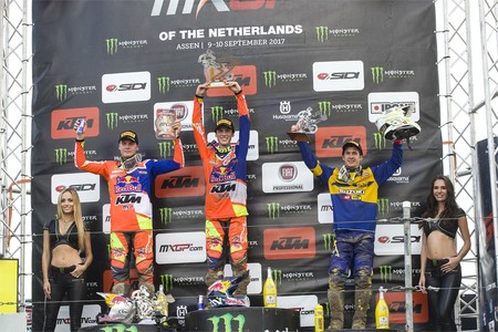 Podio Mx2 Holanda