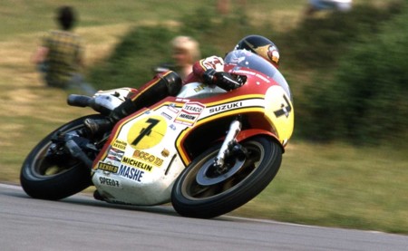 Barry Sheene Suzuki 1976