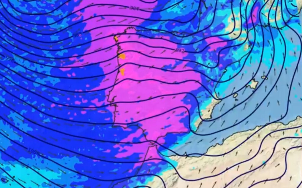 España se prepara para un "festín" de borrascas en febrero: con más lluvia de lo normal y sin apenas frío