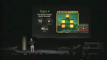 NVidia Tegra 4 es oficial: cuatro núcleos ARM Cortex A15