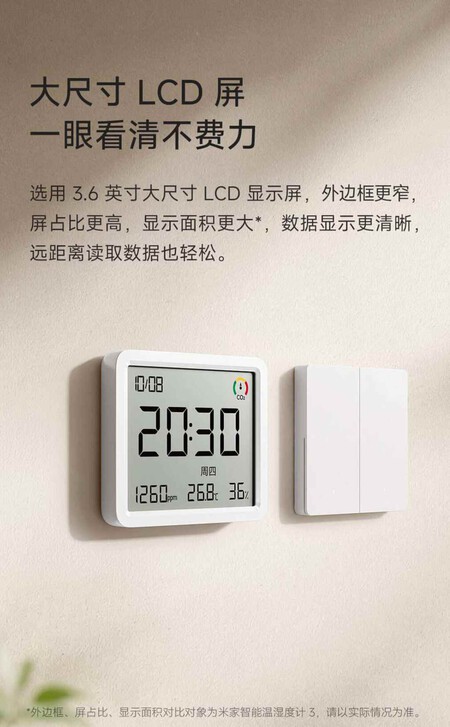 Termohigrómetro Xiaomi 3 Pro