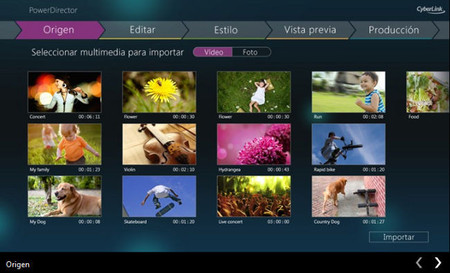 PowerDirector Mobile, edición de vídeo al toque. La aplicación de la semana