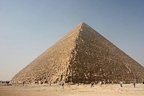 La Gran Pirámide de Egipto, en realidad, la construyeron los "Nummulites", unos organismos unicelulares