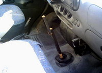 Palanca de cambio modelo rústico