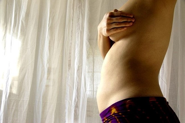 utero aumentado aumenta a barriga