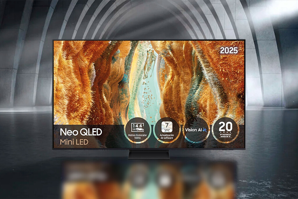 Esta Neo QLED es la puerta de entrada al Mini LED de Samsung: en 55 o 65 pulgadas tienes la QNF7 otra vez a precio de liquidación 