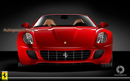 Ferrari 599 Spyder render