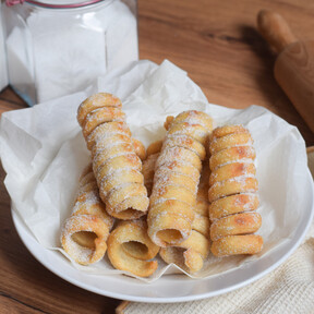 Gañotes de Ubrique, receta del crujiente dulce típico de la sierra gaditana