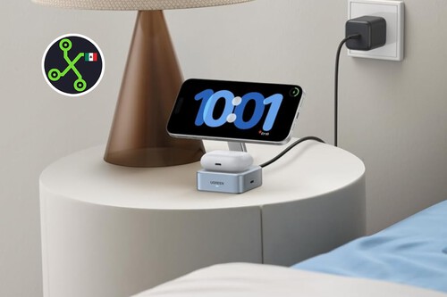 cargador inalambrico ugreen qi2 iphone airpods amazon oferta descuento