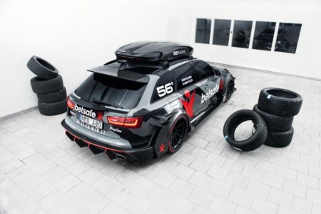 Roban y queman el Audi RS6 DTM de Jon Olsson