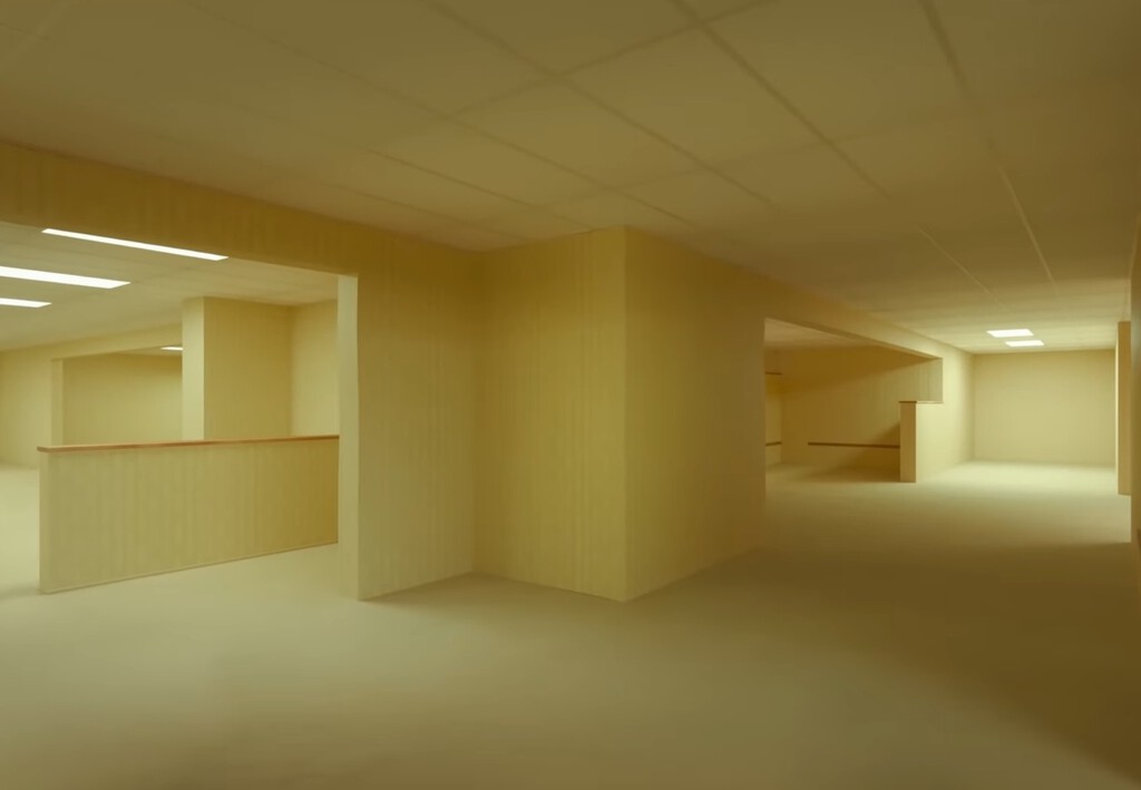 La foto más aterradora de internet no tiene monstruo, no tiene historia y no se sabe quién la hizo: las Backrooms llegan al cine