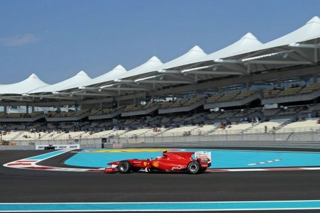 Fernando Alonso tercero en Libres 2 GP Abu Dhabi F1 2010