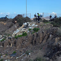 Un hombre estaba vertiendo amianto ilegalmente en Gran Canaria. La policía lo ha descubierto porque él mismo lo promocionaba