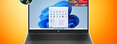 Laptop HP barata con 16 GB de RAM y 512 GB de almacenamiento. Ideal para quien usa Word y Excel