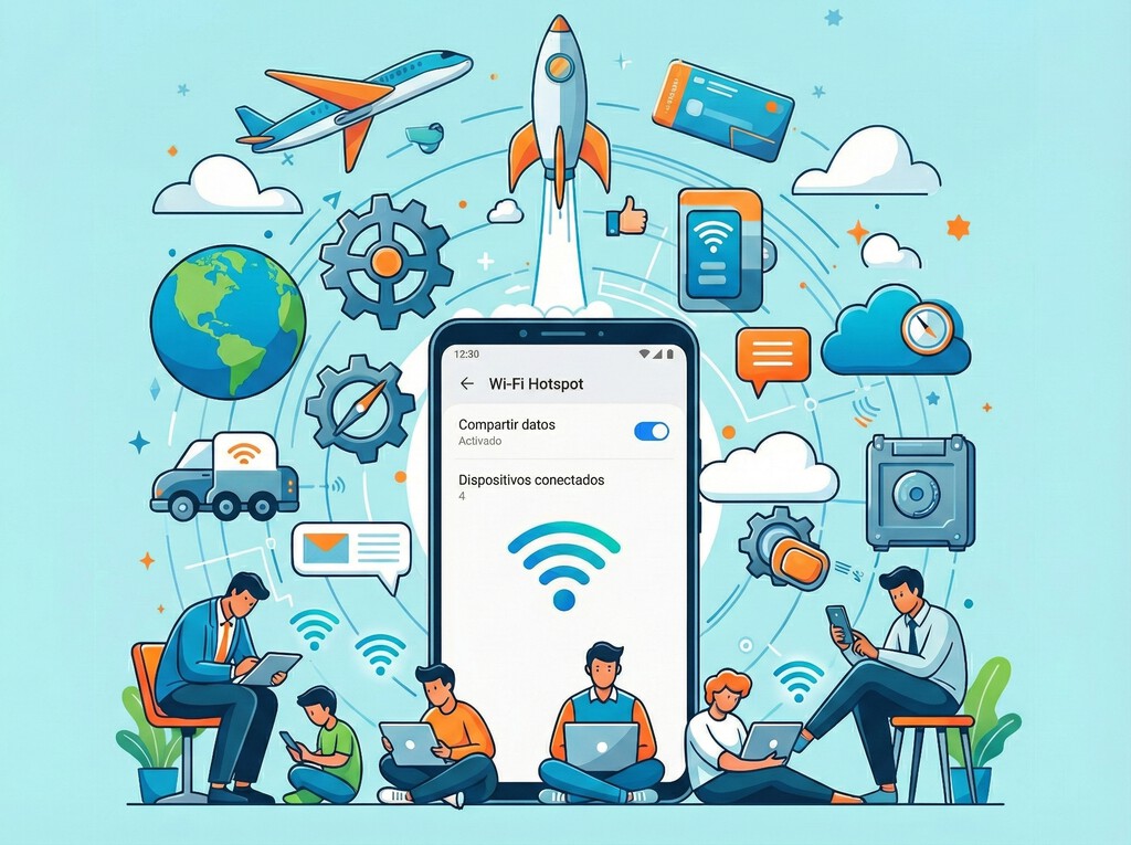 Cómo compartir los datos de tu Android con otros dispositivos
