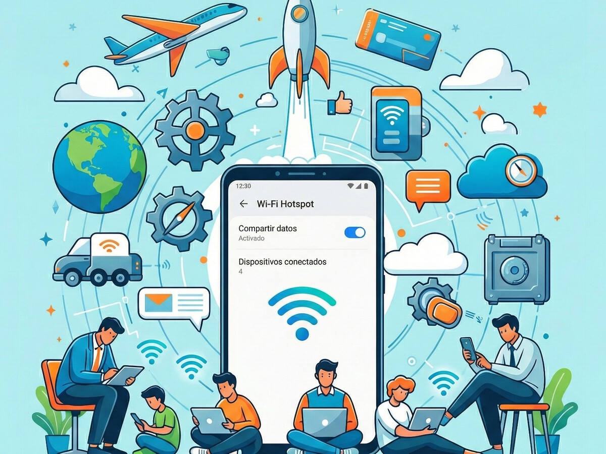 Cómo compartir internet y los datos de tu Android con otros dispositivos