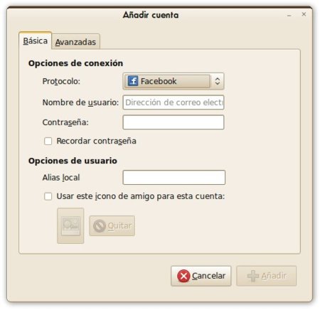 Facebook Chat, plugin para Pidgin