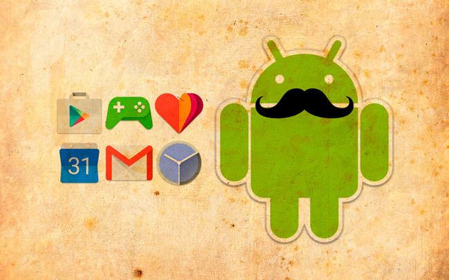 Android Iconos Vintage