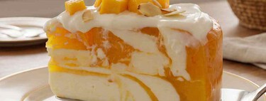Cómo hacer una gelatina marmoleada de yogur con mango congelado: una receta fácil y con solo 4 ingredientes 