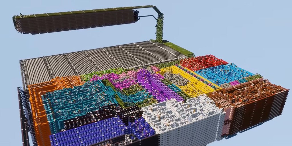 Han ejecutado Minecraft dentro de Minecraft en una CPU de 1Hz, y es un ejemplo más de que este juego no tiene límites