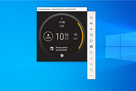 Cómo probar Wear OS en un emulador en Windows