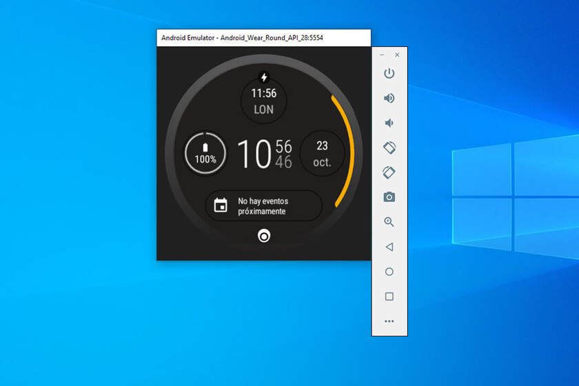 Cómo probar Wear OS en un emulador en Windows