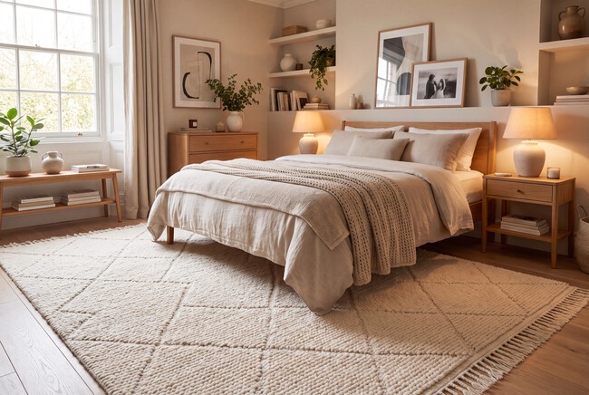 Una Habitacion Con Una Alfombra
