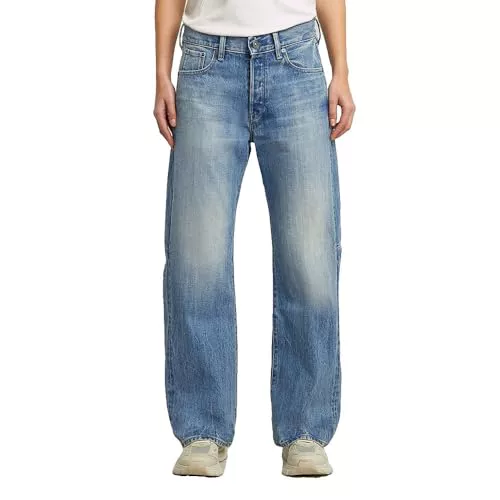 G-STAR 8719965012981 Vaqueros Bowey 3D Boyfriend, Multicolor Vintage Cirrus Blue D25372-e019-h481, 34W / 32L